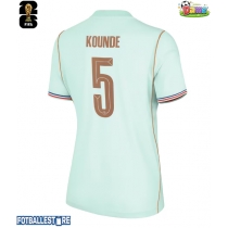 Frankrike Jules Kounde #5 Bortedrakt Dame VM 2026 Kortermet